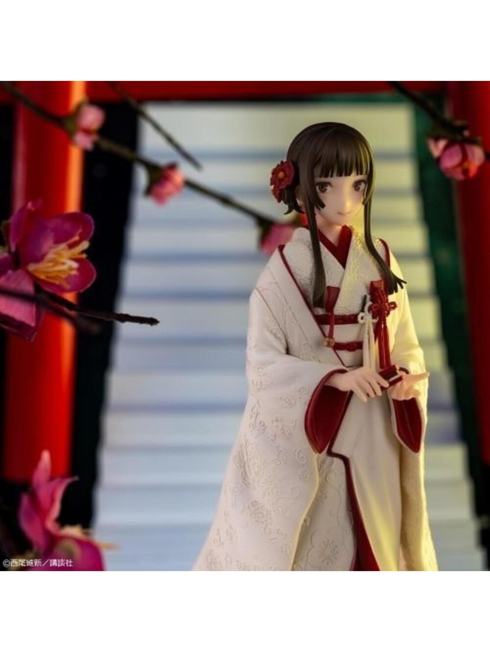 Medicos Monogatari Nadeko Sengoku White Kimono figure US Sellerdition